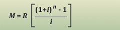 Fórmula 1 cálculo de anualidad