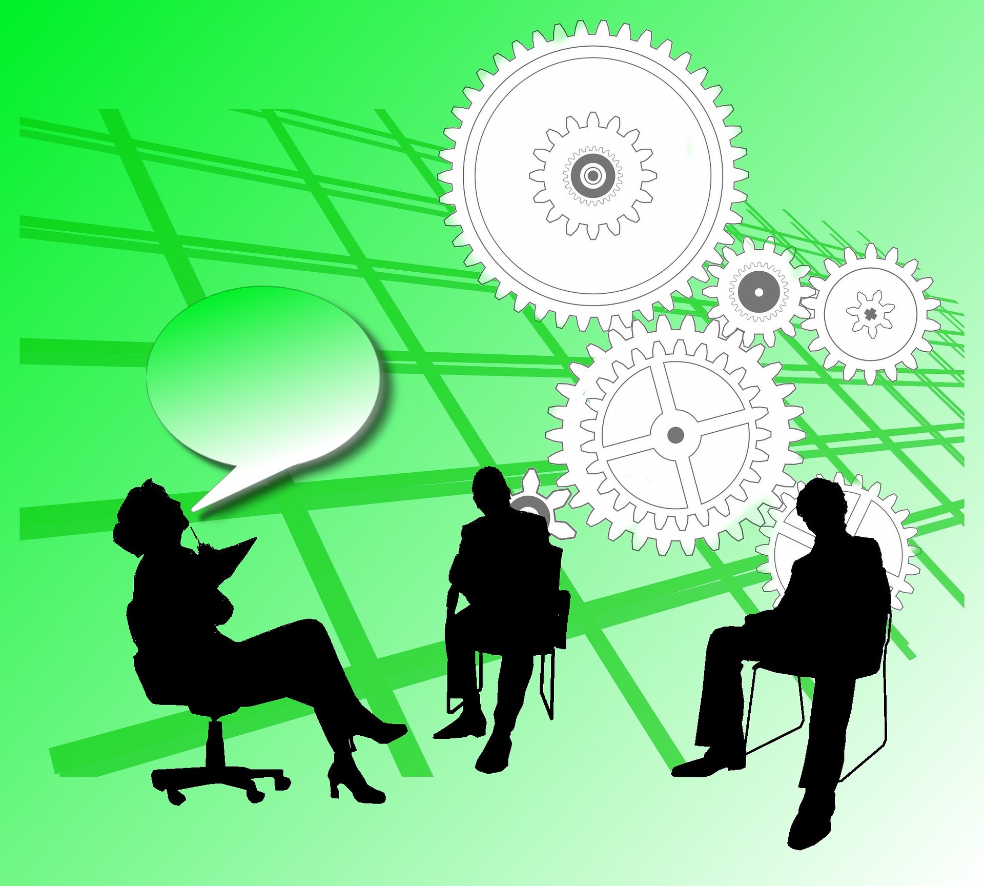 Personas trabajando en un proyecto