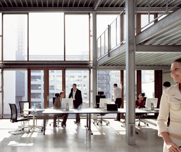 Trabajadores altamente motivados