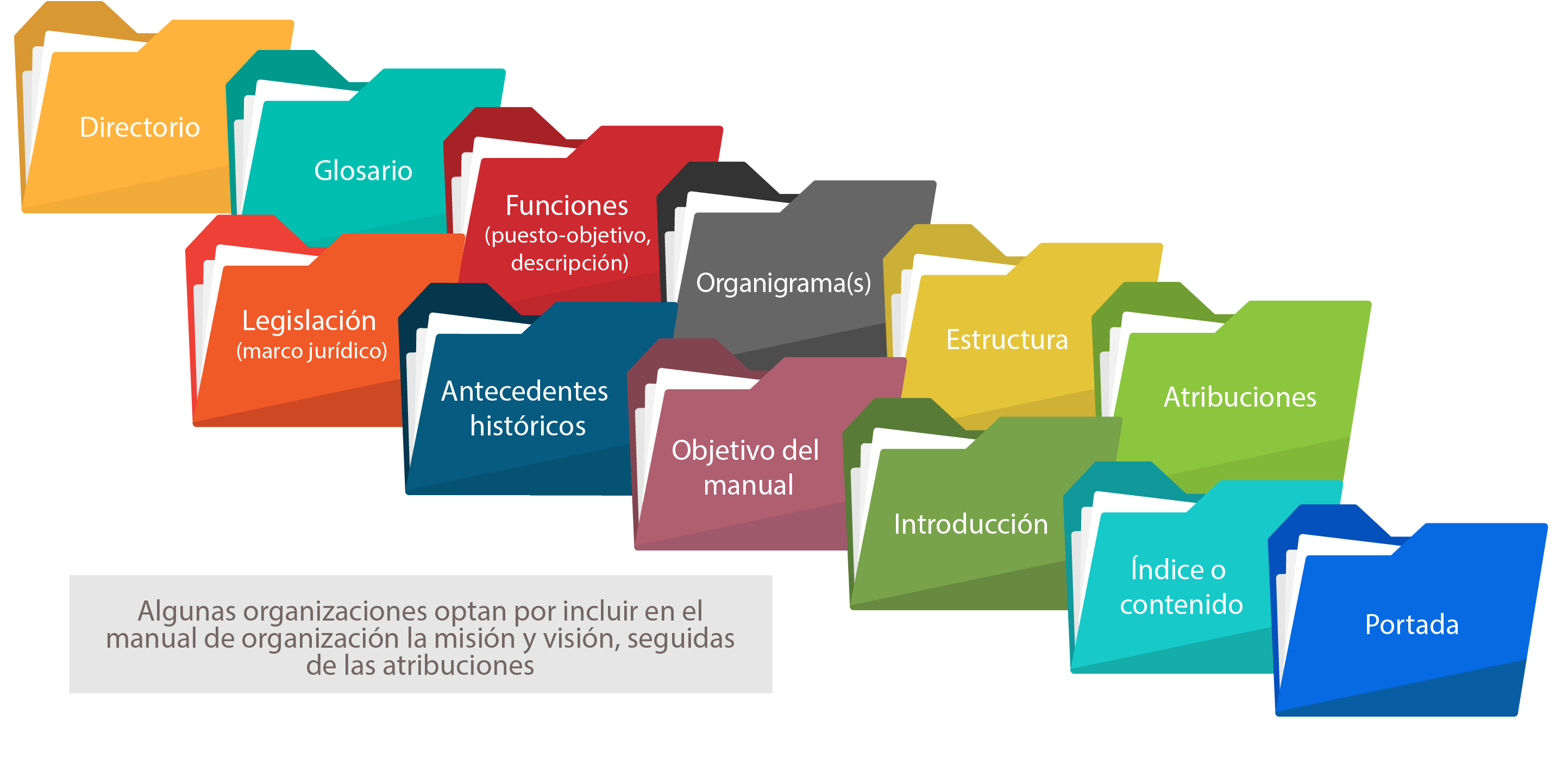 Muestra de manual de organización.