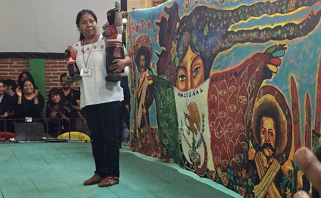 Candidata independiente a la presidencia