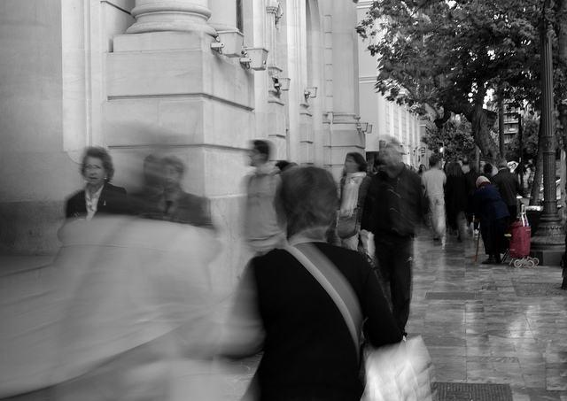 Personas en la calle