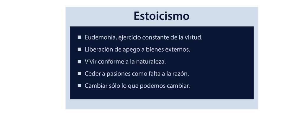 Características del estoicismo