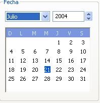 Calendario señalando una fecha específica