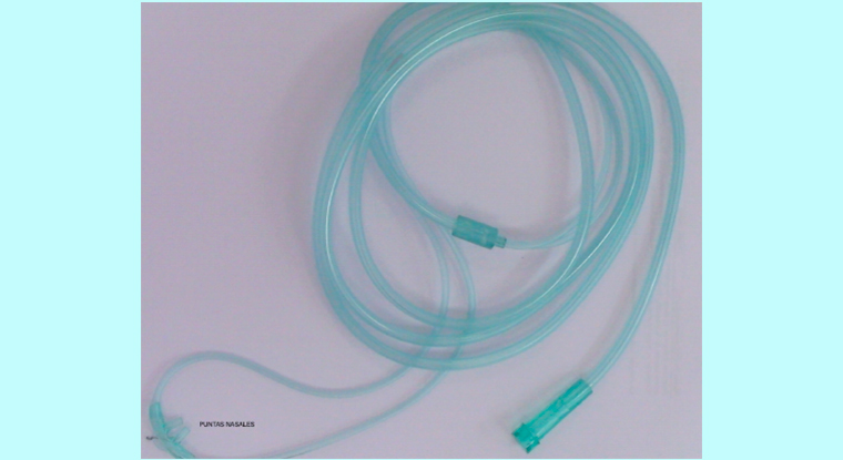 Puntas nasales y explicación de colocación