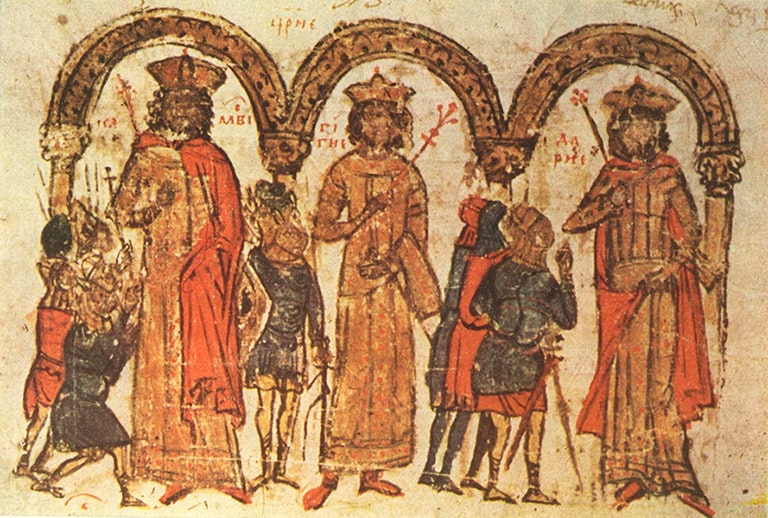 Reyes Cambises, Giges y Darío