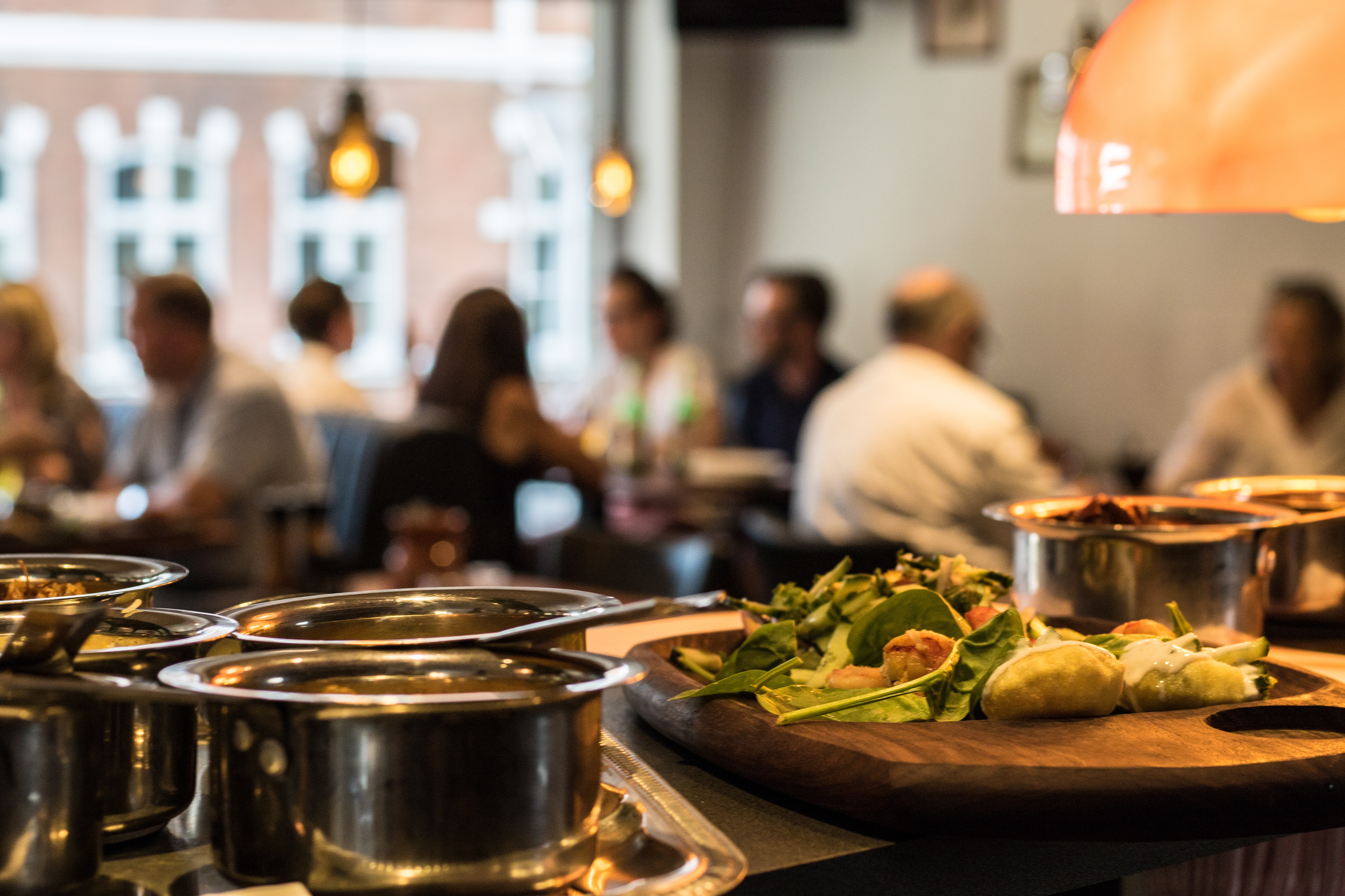 Restaurante de comida oriental.