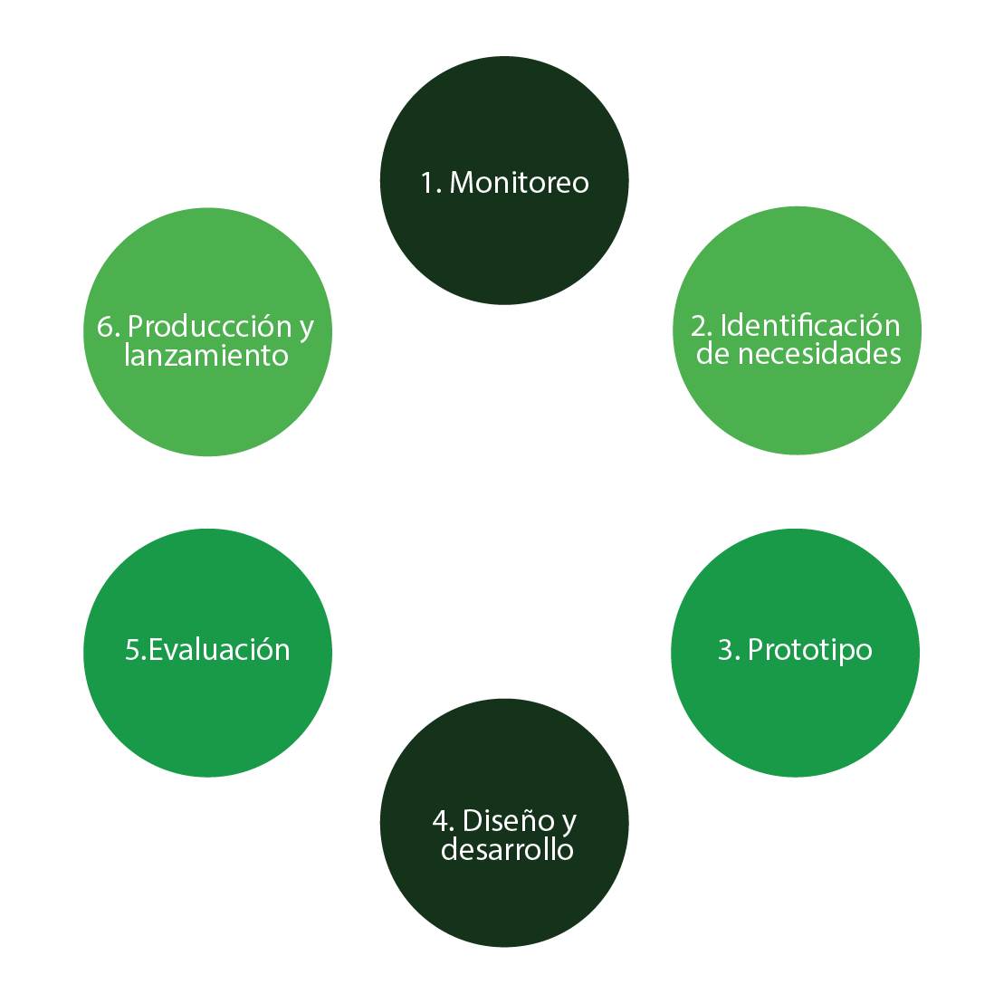Fases de desarrollo de un producto