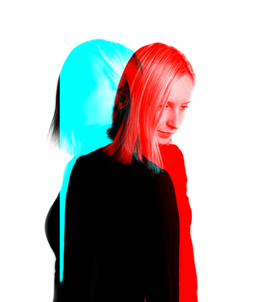 Experimento de doble exposición de color