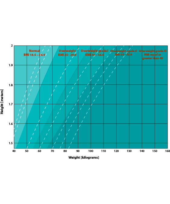 Índices de masa corporal en la vejez