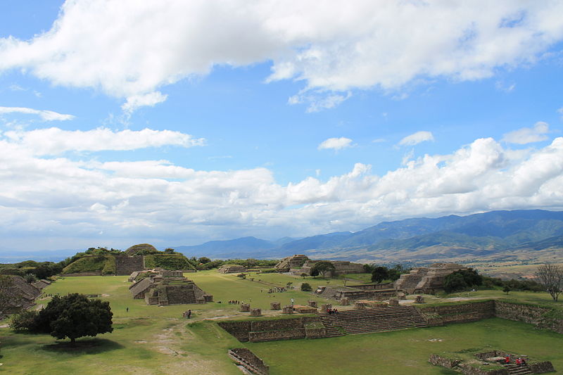 Panorámica de Monte Albán