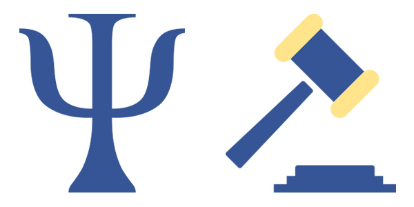 dos figuras una referente a la psicología y la otra a lo correcto.