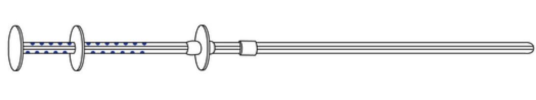 Three types of catheter for peritoneal dialysis