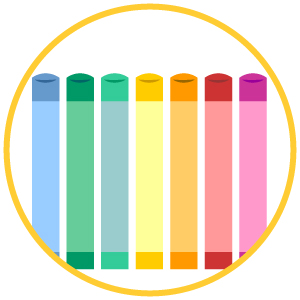 Sanguina, cretas y minas de color