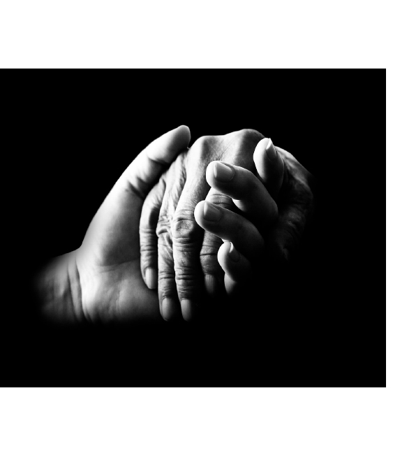 Dos manos tomándose