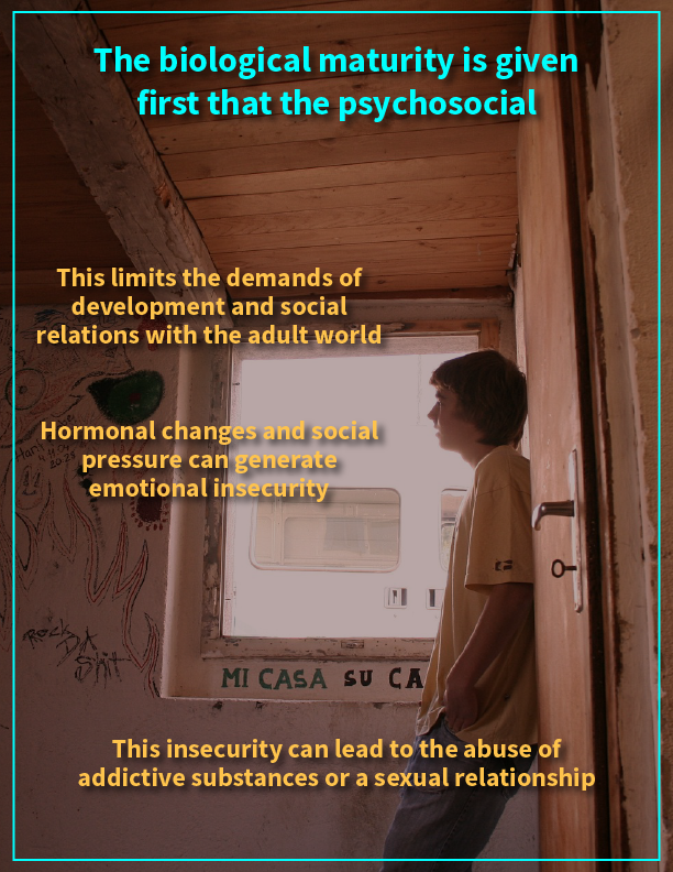 Risks of biological maturation before the psychosocial