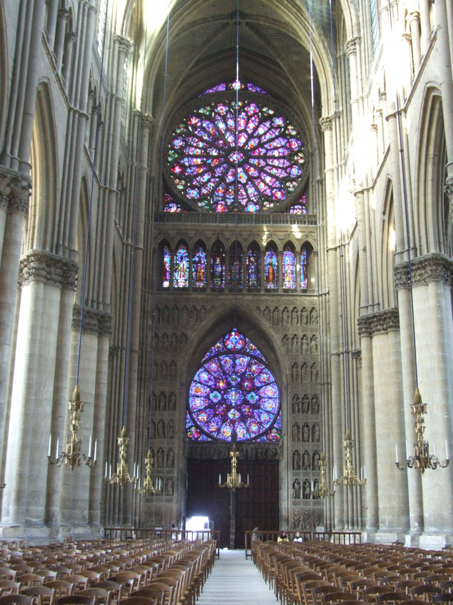 Fotografía de la catedral de Nuestra Señora de Reims