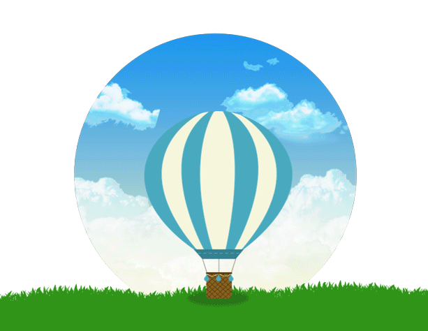 TGlobo aerostático elevándose del suelo