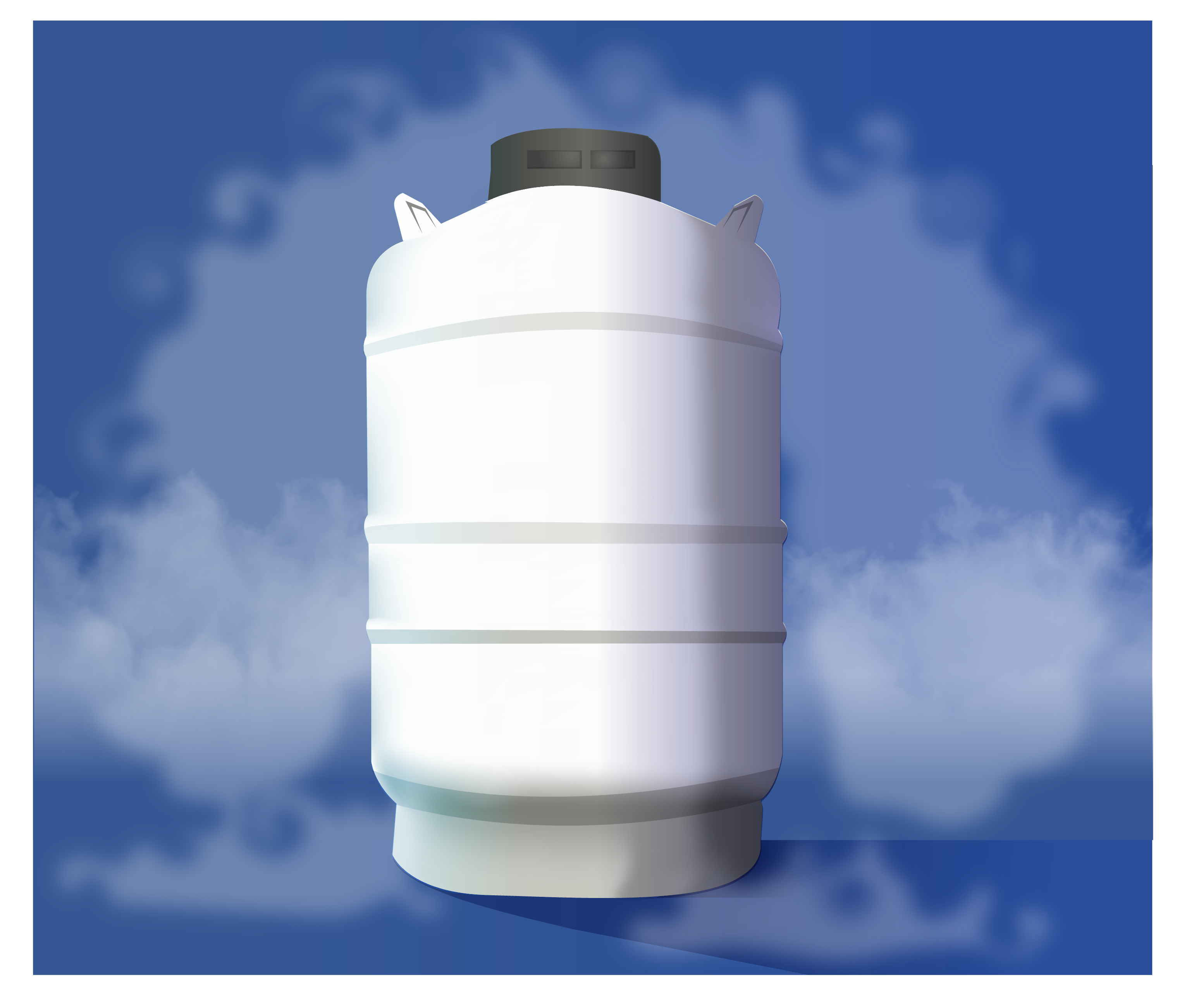 Contenedor de nitrógeno líquido