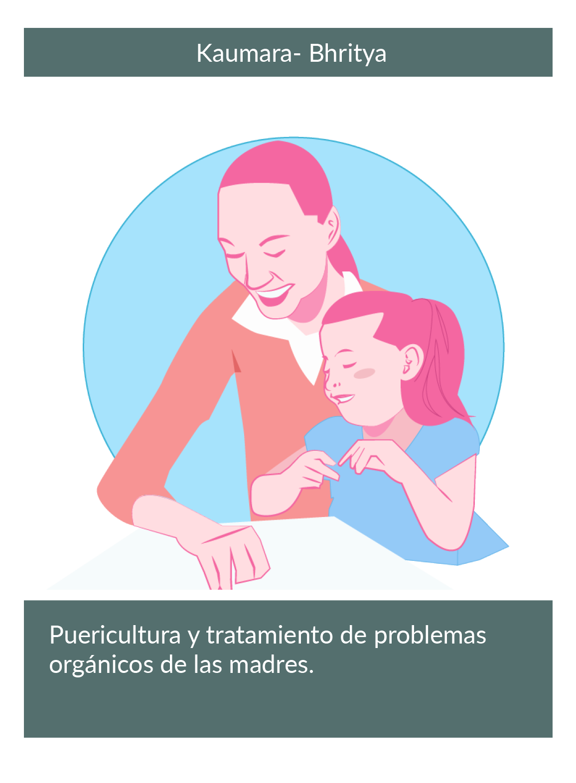 Mujer sentada con una niña, ambas sonriendo y jugando