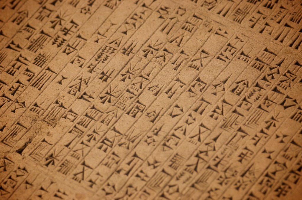Partitura musical mesopotámica