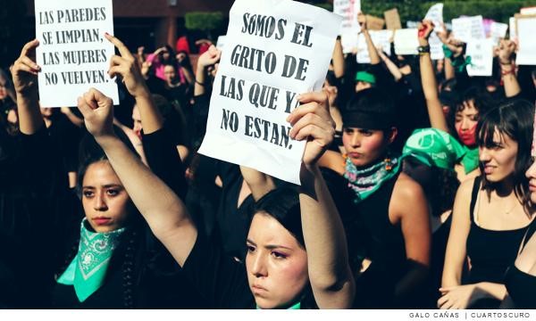 El grito de las que ya no
                          están