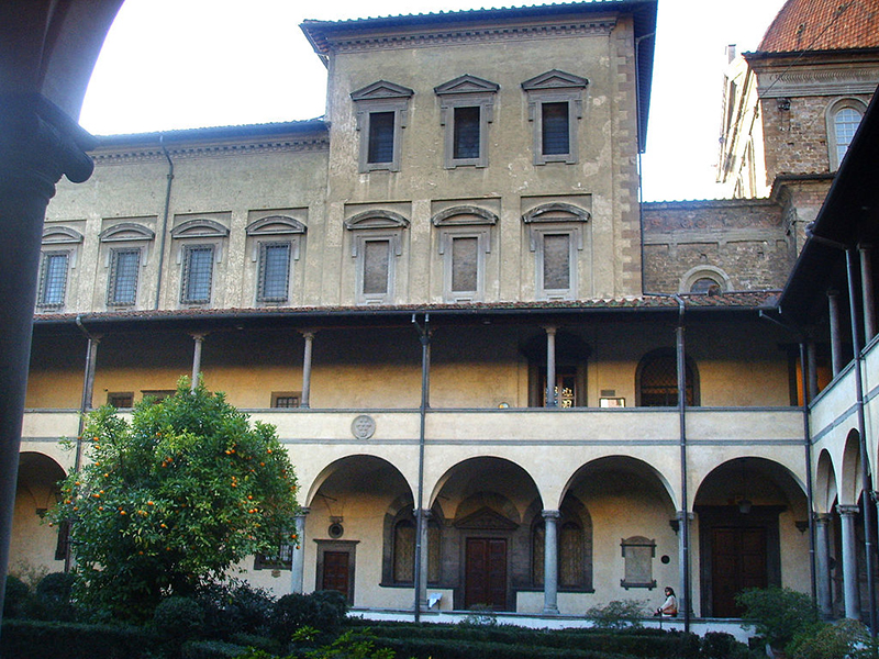   Vista exterior Biblioteca Laurenciana.