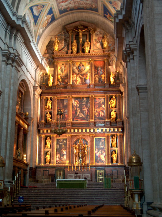  Retablo mayor de San Lorenzo.