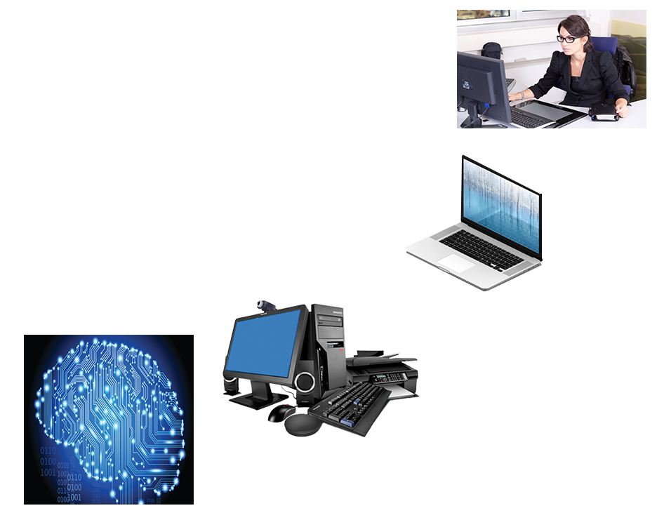 Esquema componentes de una computadora